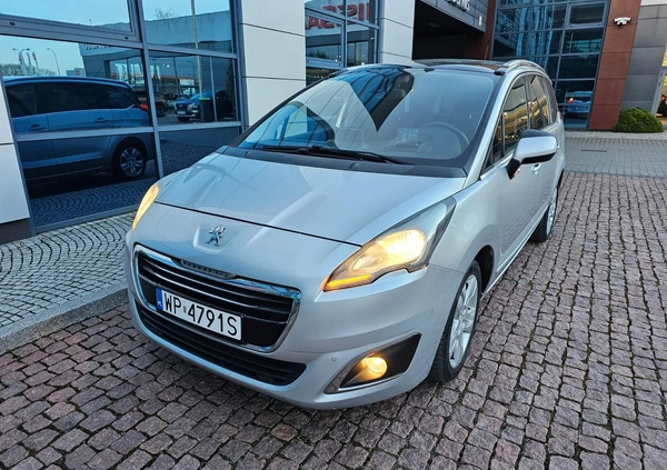 Peugeot 5008 cena 33900 przebieg: 225000, rok produkcji 2014 z Płock małe 781